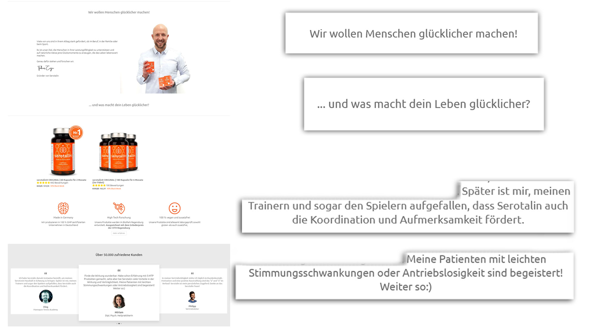 Serotalin® Lebensmittelklarheit